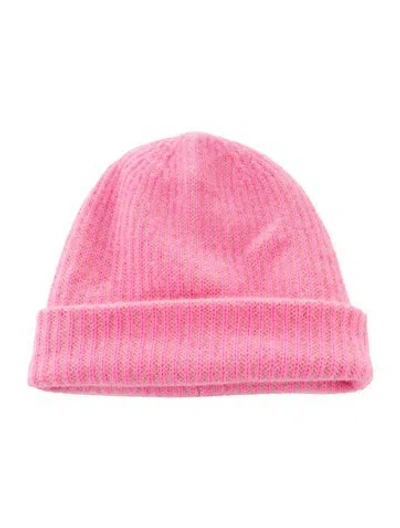 Pre-owned White + Warren Cashmere Beanie W/tags In Pink