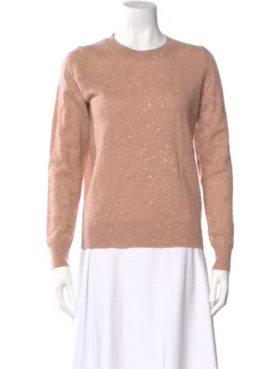 Pre-owned White + Warren Cashmere Crew Neck Sweater