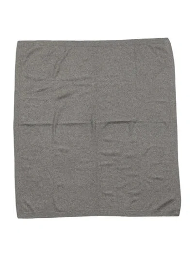 Pre-owned White + Warren Cashmere Crew Neck Sweater In Gray