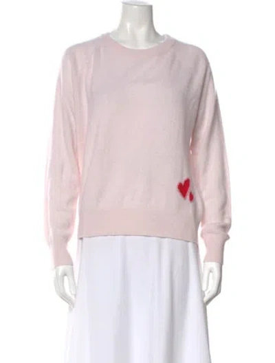 Pre-owned White + Warren Cashmere Crew Neck Sweater In Neutral