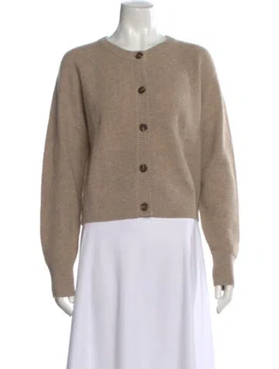 Pre-owned White + Warren Cashmere Crew Neck Sweater W/ Tags In Neutral