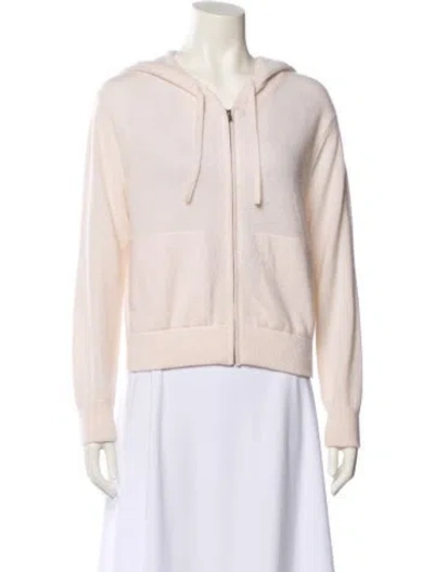 Pre-owned White + Warren Cashmere Jacket In Neutral