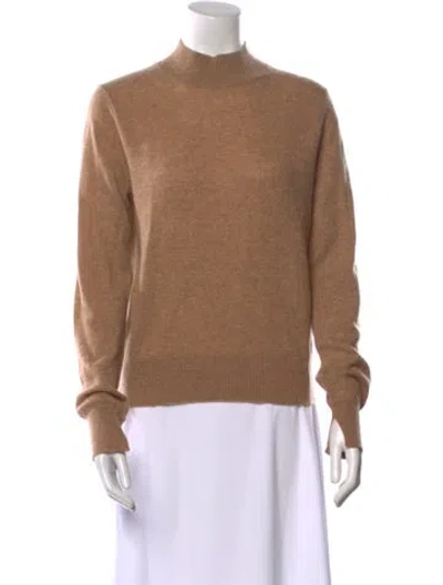 Pre-owned White + Warren Cashmere Mock Neck Sweater W/ Tags In Neutral