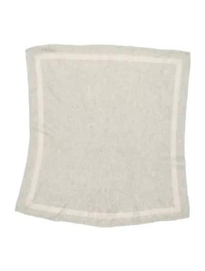 Pre-owned White + Warren Cashmere Scarf In Neutral