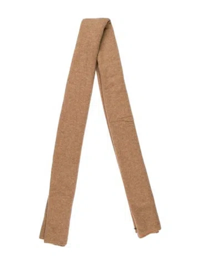 Pre-owned White + Warren Cashmere Scarf In Neutral