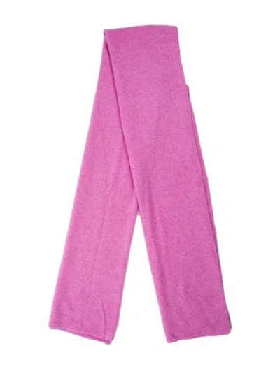 Pre-owned White + Warren Cashmere Scarf W/ Tags In Pink
