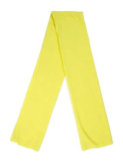 Pre-owned White + Warren Cashmere Scarf W/ Tags In Yellow