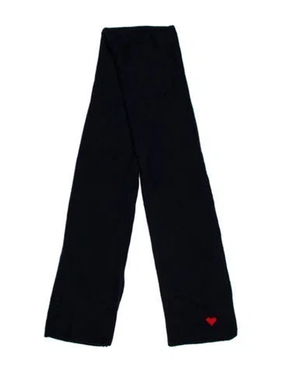 Pre-owned White + Warren Cashmere Shawl In Black