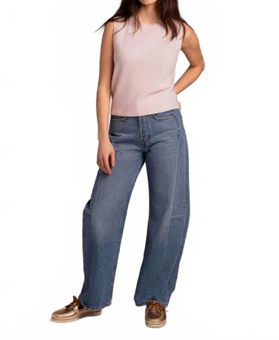 White + Warren Cashmere Shell Tank In Pink Sand