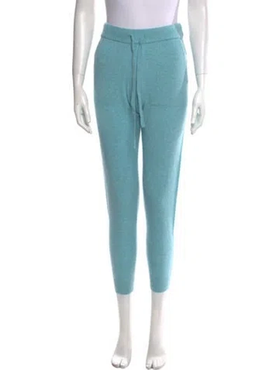 Pre-owned White + Warren Cashmere Skinny Leg Pants W/ Tags In Blue