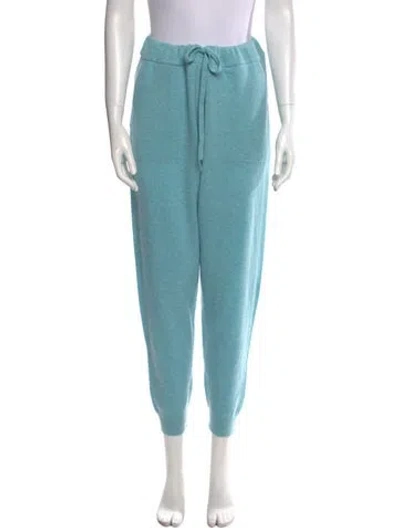 Pre-owned White + Warren Cashmere Skinny Leg Pants W/ Tags In Blue