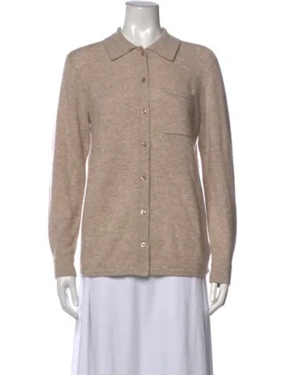 Pre-owned White + Warren Cashmere Sweater W/ Tags In Neutrals