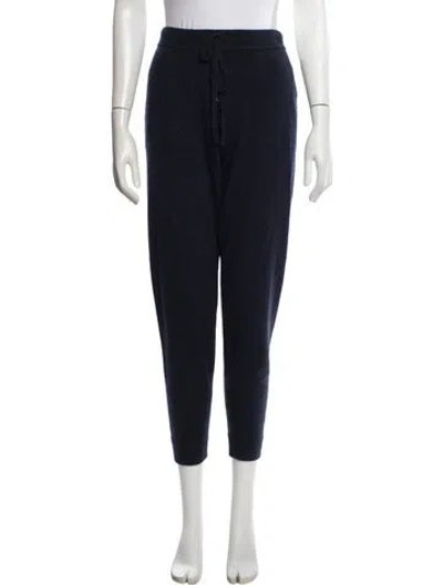 Pre-owned White + Warren Cashmere Sweatpants In Blue
