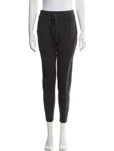 Pre-owned White + Warren Cashmere Sweatpants In Gray