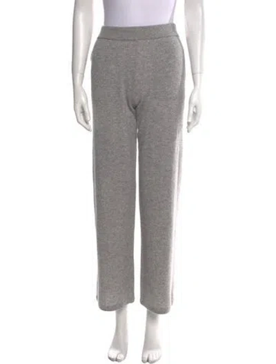 Pre-owned White + Warren Cashmere Wide Leg Pants W/ Tags In Gray
