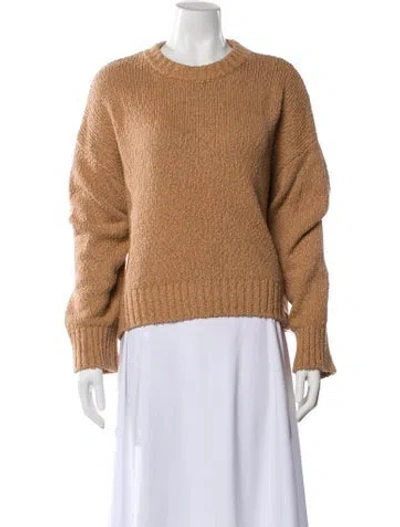Pre-owned White + Warren Crew Neck Sweater In Neutral