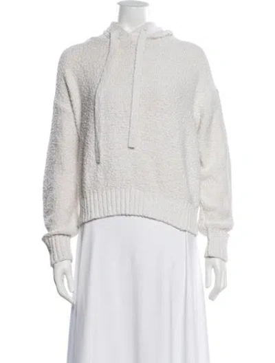 Pre-owned White + Warren Crew Neck Sweater In Neutral