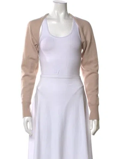 Pre-owned White + Warren Crew Neck Sweater In Neutral