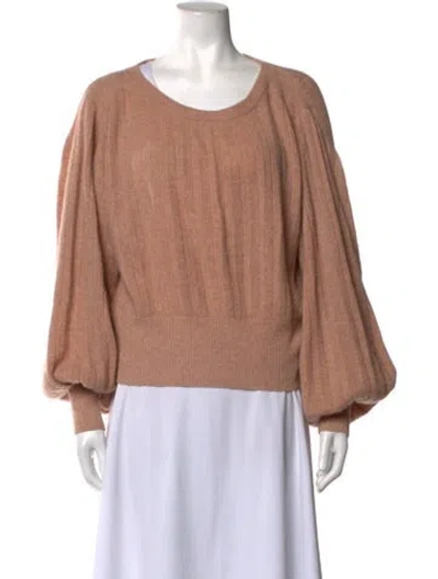 Pre-owned White + Warren Crew Neck Sweater In Neutrals