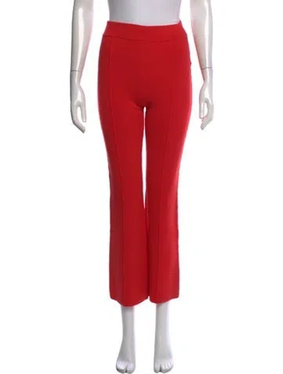 Pre-owned White + Warren Flared Pants W/ Tags In Red