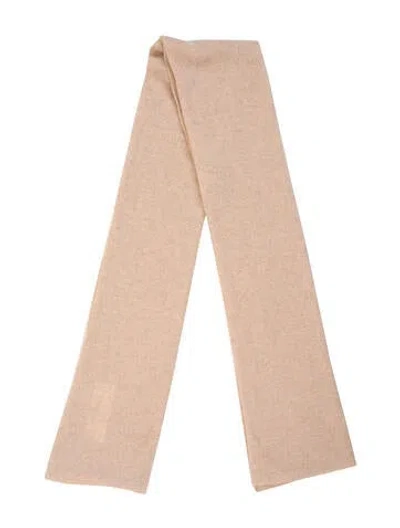 Pre-owned White + Warren Printed Scarf In Neutral