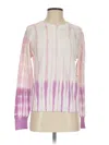 White + Warren Pullover Sweater In Pink
