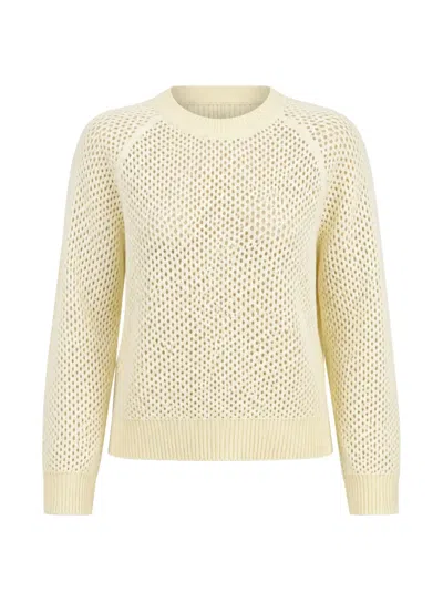 White + Warren Raglan-sleeves Sweater In Neutral