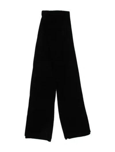 Pre-owned White + Warren Scarf In Black