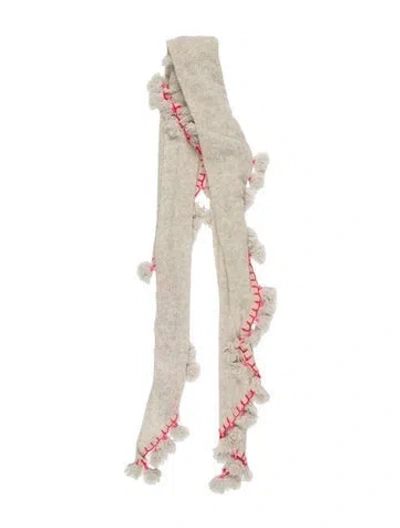 Pre-owned White + Warren Scarf In Gray