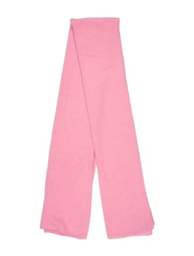 Pre-owned White + Warren Scarf In Pink