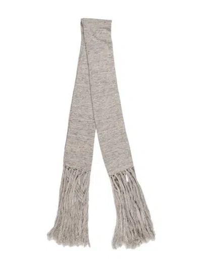 Pre-owned White + Warren Shawl In Grey