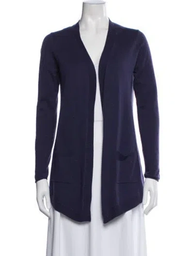 Pre-owned White + Warren Silk Jacket In Multi