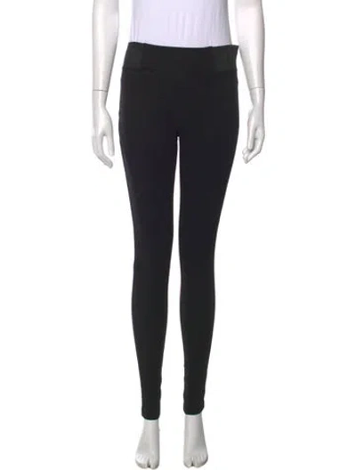 Pre-owned White + Warren Skinny Leg Pants In Black