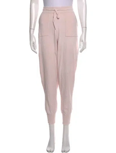 Pre-owned White + Warren Skinny Leg Pants In Pink