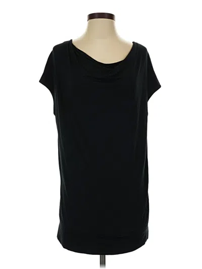 Pre-owned White + Warren Sleeveless T-shirt In Black