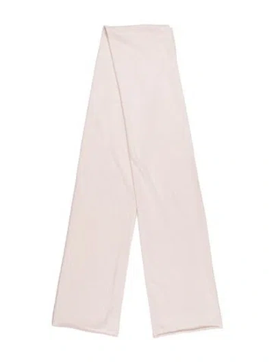 Pre-owned White + Warren Stole In Pink
