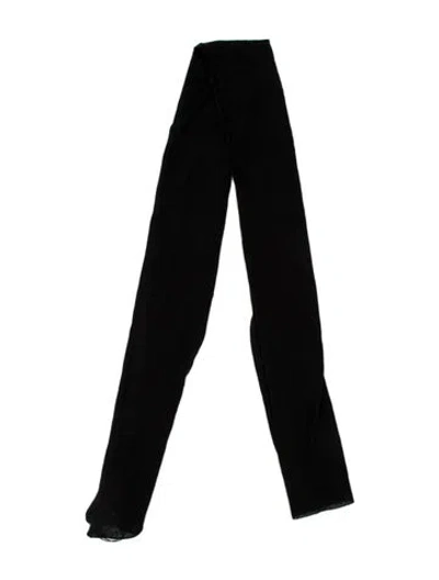 Pre-owned White + Warren Stole W/ Tags In Black