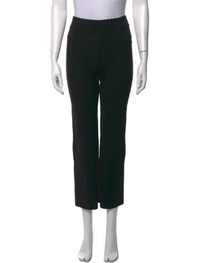 Pre-owned White + Warren Straight Leg Pants In Black