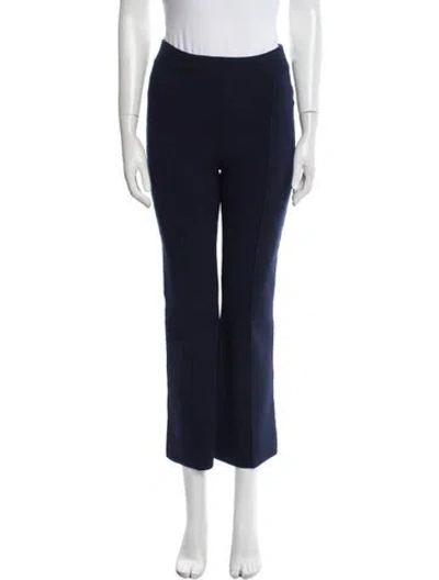 Pre-owned White + Warren Straight Leg Pants In Blue