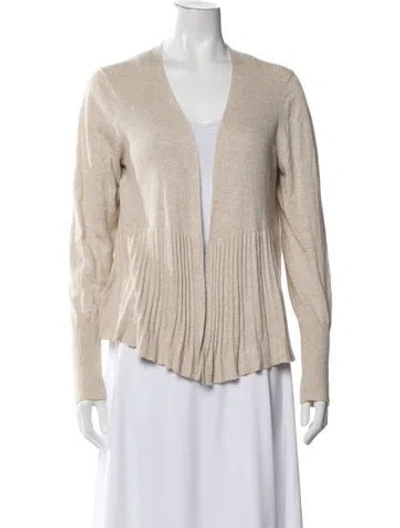 Pre-owned White + Warren Supima Cotton Jacket In Neutrals