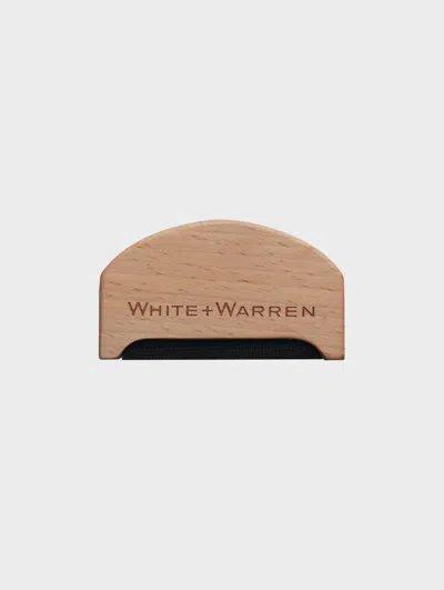 White + Warren Sweater Comb Cotton/cashmere In Multi Color