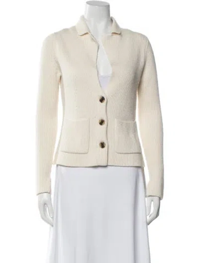 Pre-owned White + Warren Sweater In Neutrals