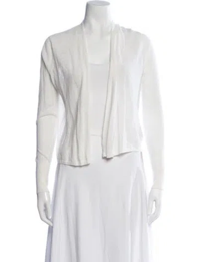 Pre-owned White + Warren Sweater In White