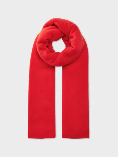 White + Warren White & Warren Cashmere Travel Wrap In French Red