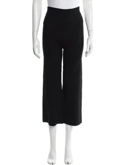 Pre-owned White + Warren Wide Leg Pants In Black