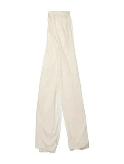 Pre-owned White + Warren Wool Scarf In Neutral