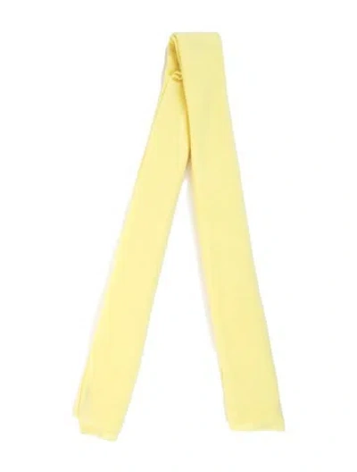Pre-owned White + Warren Wool Scarf In Yellow