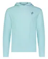 White Water Life Men's Jetty Hoodie In Aqua