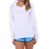 White Water Life Seaside Performance Hoody In White