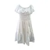 White Wise - White Balze Dress Ww29307 In White